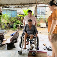 Hơn 55 người khuyết tật tại Gia Lai nhận dụng cụ trợ giúp